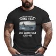 Uss Comstock Lsd-45 Veterans Day Father's Day Big and Tall Men T-shirt