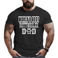 World's Best Rottweiler Dad Dog Lover Big and Tall Men T-shirt