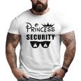 Dad Princess Security Halloween Costume Big and Tall Men T-shirt