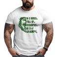 Mens In A World Full Of Grandpas Be A Grampy Father's Day Grampy Big and Tall Men T-shirt