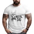 Metal Dad Classic Father's Day Big and Tall Men T-shirt