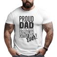 Proud Dad Of The Best Australian Cattle Dog Ever Big and Tall Men T-shirt