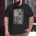 4Th Of July Dad Us American Flag Fourth Patriotic Usa Big and Tall Men T-shirt