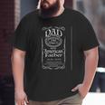 American Dad Fathers Day Whiskey Label Old Man Big and Tall Men T-shirt