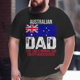 Australian Dad Australia Flag Big and Tall Men T-shirt