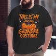 This Is My Awesome Halloween Grandpa Costume Pumkin Big and Tall Men T-shirt