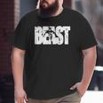 BeastWorkout Clothes Gym Fitness Big and Tall Men T-shirt