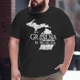 Best Grandpa In Michigan Grandpa Big and Tall Men T-shirt Best Grandpa In Michigan Grandpa Big and Tall Men T-shirt