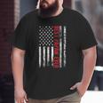 Best Papaw Ever American Flag Patriotic Dad Daddy Big and Tall Men T-shirt