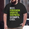Best Romanian Mioritic Shepherd Grandpa Ever Dog Lover Big and Tall Men T-shirt