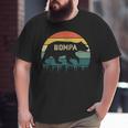 Bompa Grandpa Bompa Bear Big and Tall Men T-shirt