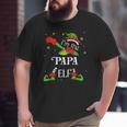 Christmas I'm The Papa Elf Big and Tall Men T-shirt
