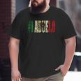 Cool Abuelo Mexican For Mexican Flag Big and Tall Men T-shirt