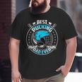 Cool Hockey Dad Best Pucking Dad Ever Sports Big and Tall Men T-shirt