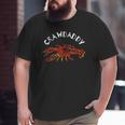 Crawdaddy Dad Tee Crawfish Boil Big and Tall Men T-shirt