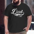 Dad Est 2011 Worlds Best Father's Day We Love Daddy Big and Tall Men T-shirt
