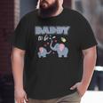 Daddy To Be Pregnancy Elephant Lovers Big and Tall Men T-shirt