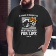 Father Daughter Friends Fist Bumpdad Father's Day Big and Tall Men T-shirt
