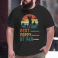 Father's Day Best Poppy By Par Golf For Dad Grandpa Big and Tall Men T-shirt