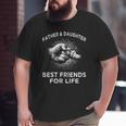 Father's Day Father Daughter Friends Fist Bump Big and Tall Men T-shirt
