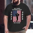 My First Dad's Day As A Father New Baby 2023 Father's Day Big and Tall Men T-shirt