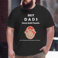 Best Dads Have Bald Heads Big and Tall Men T-shirt