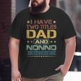 Fathers Day Dad And Nonno From Daughter Son Wife Big and Tall Men T-shirt