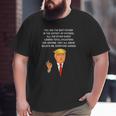Great Dad Donald Trump Father's Day Vintage Big and Tall Men T-shirt