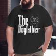 German Shepherd Dog Dad Dogfather Dogs Daddy Father Big and Tall Men T-shirt