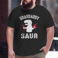 Granddaddy Saurus rex Grandpasaurus Big and Tall Men T-shirt