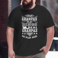 Grandpa Billiards Grandpa Billiards Pool Player Big and Tall Men T-shirt