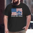 Grandpa Hero Veteran United States Of America Big and Tall Men T-shirt