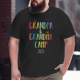 Grandparents Camp 2021 Cousins Summer Vacation Big and Tall Men T-shirt