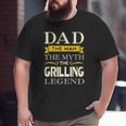 Grill Dad S For Grilling Dads Big and Tall Men T-shirt
