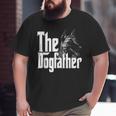 Malinois Belga Dog Dad Dogfather Dogs Daddy Father Big and Tall Men T-shirt