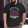 The Man The Myth The Haitian Legend Dad Big and Tall Men T-shirt