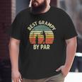 Mens Best Grampy By Par Golfing Golf For Golfer Grandpa Big and Tall Men T-shirt