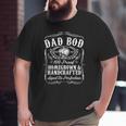 Mens Dad Bod Whiskey Bourbon Lover Father's Day For Dad Big and Tall Men T-shirt