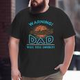 Mens Father's Day Sport Basketball Dad Big and Tall Men T-shirt