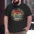 Mens Frank The Man The Myth The Legend First Name Dad Big and Tall Men T-shirt
