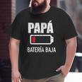Mens Papá Batería Baja Para Día Del Padre Big and Tall Men T-shirt