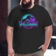 Mens Unclesaurus Dinosaurrex Father's Day For Dad Big and Tall Men T-shirt
