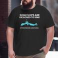 Military Submarine Veteran Us Submarine Sink Big and Tall Men T-shirt