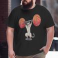 Olympic Snatch Siamese Cat Weightlifting Bodybuilding Muscle Big and Tall Men T-shirt
