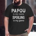Papou Is My Name Greece Greek Grandpa Grandfather Big and Tall Men T-shirt