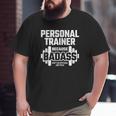 Personal Trainer Meme Gym Motivation Big and Tall Men T-shirt
