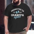Promoted To Great Grandpa Again 2023 Great Grandfather To Be Big and Tall Men T-shirt