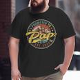 Promoted To Pap 2023 For New Dad First Time Big and Tall Men T-shirt