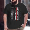 Proud Dad Of Firefighter Firefighter's Dad Big and Tall Men T-shirt