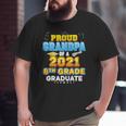 Proud Grandpa Of A 2021 8Th Grade Graduate Last Day School Big and Tall Men T-shirt